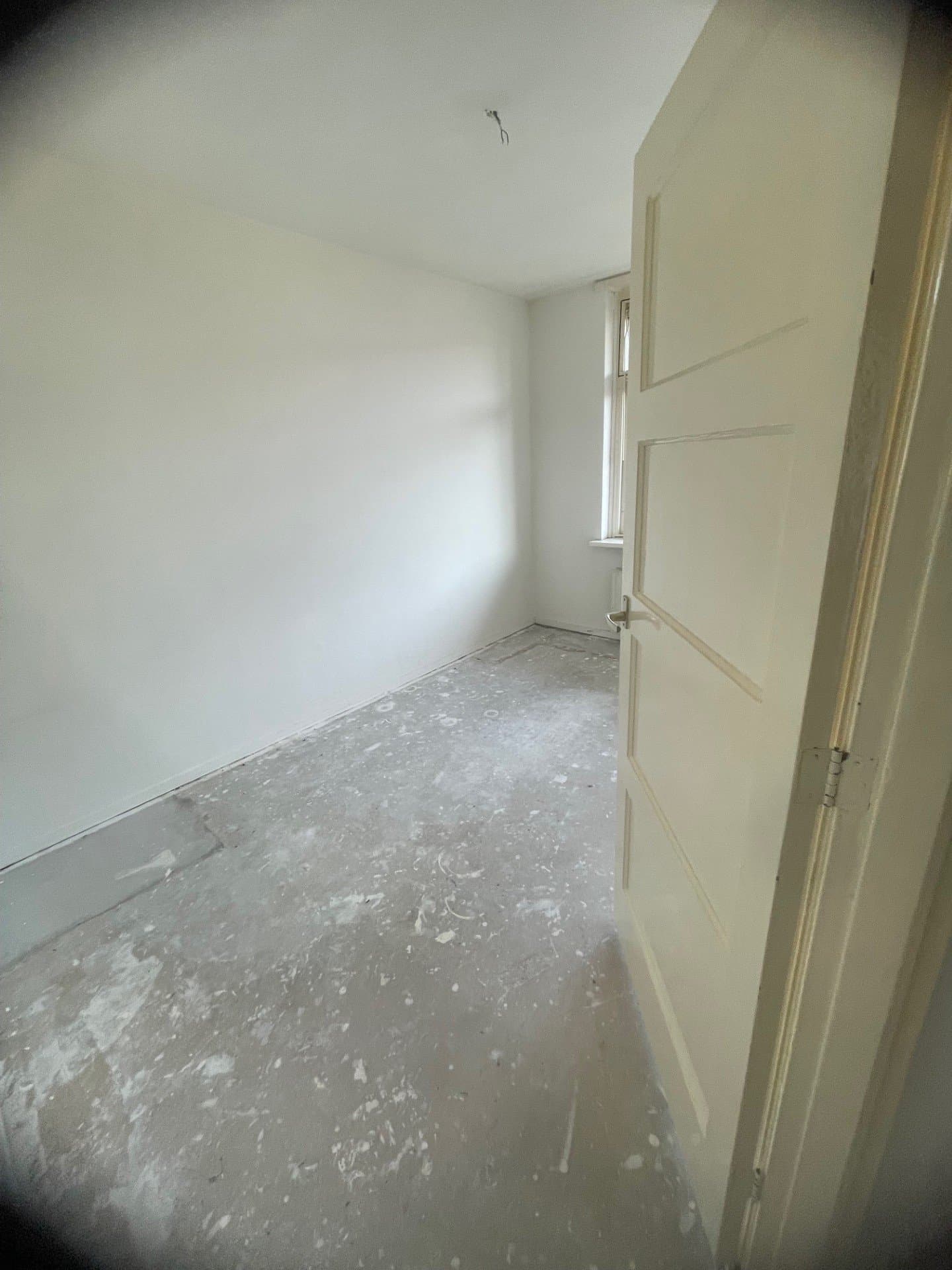 Lege woning na een ontruiming